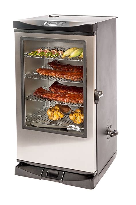 electric smoker with side fire box|electric smoker with hopper.